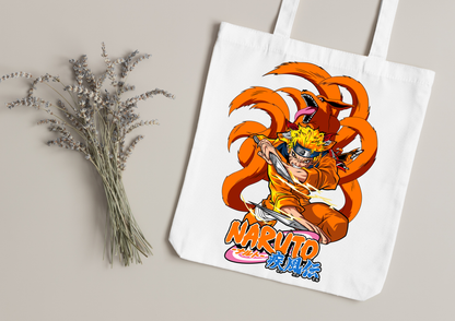 Tote Bag Naruto blanc – modèle 196