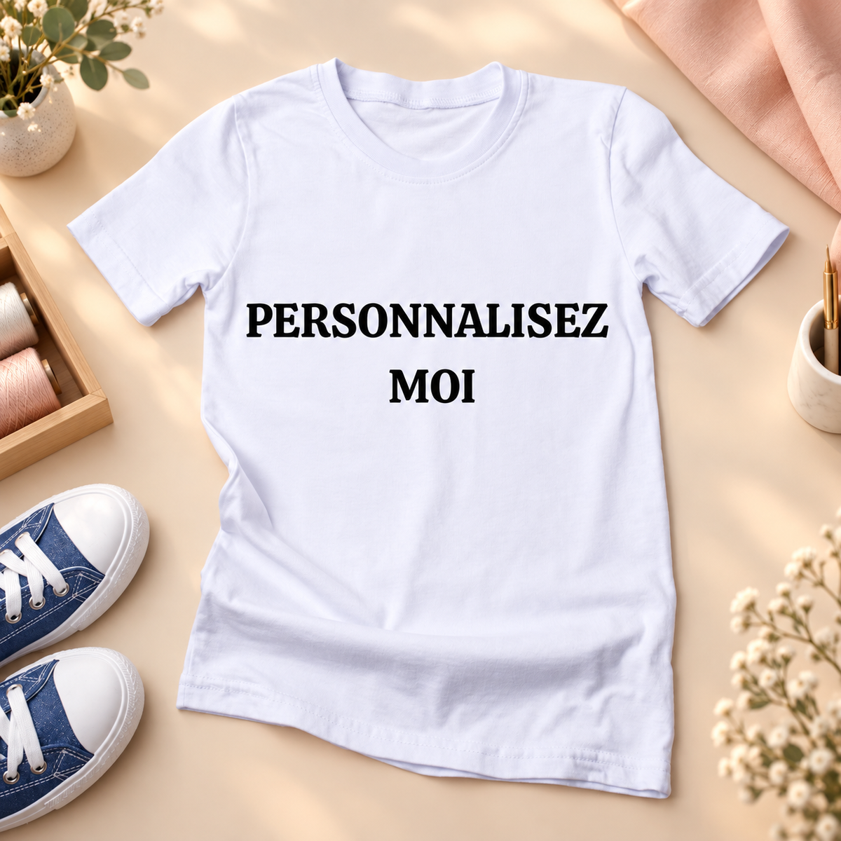 T-shirt personnalisé – présentation