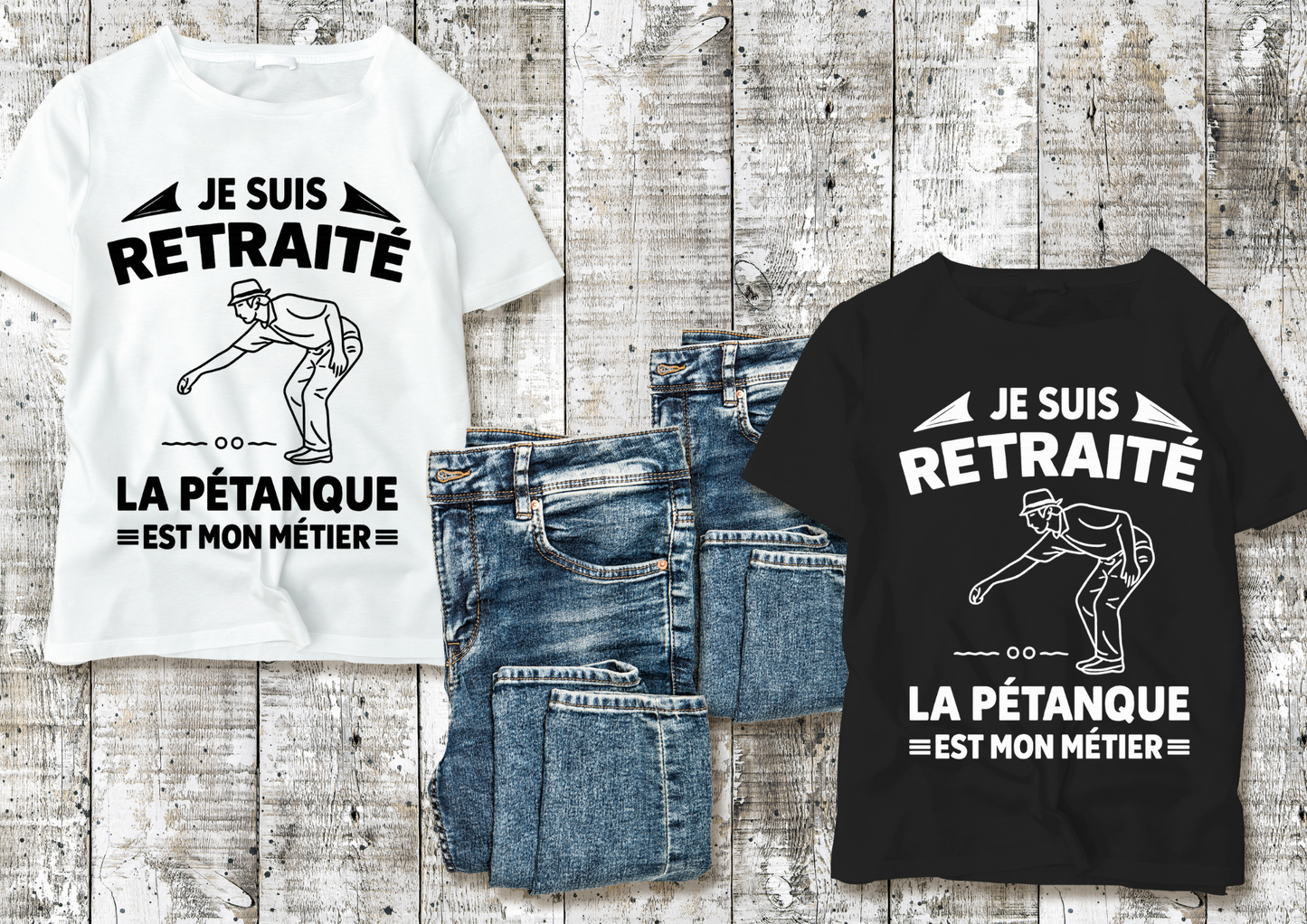 Je suis retraité – La pétanque est mon métier